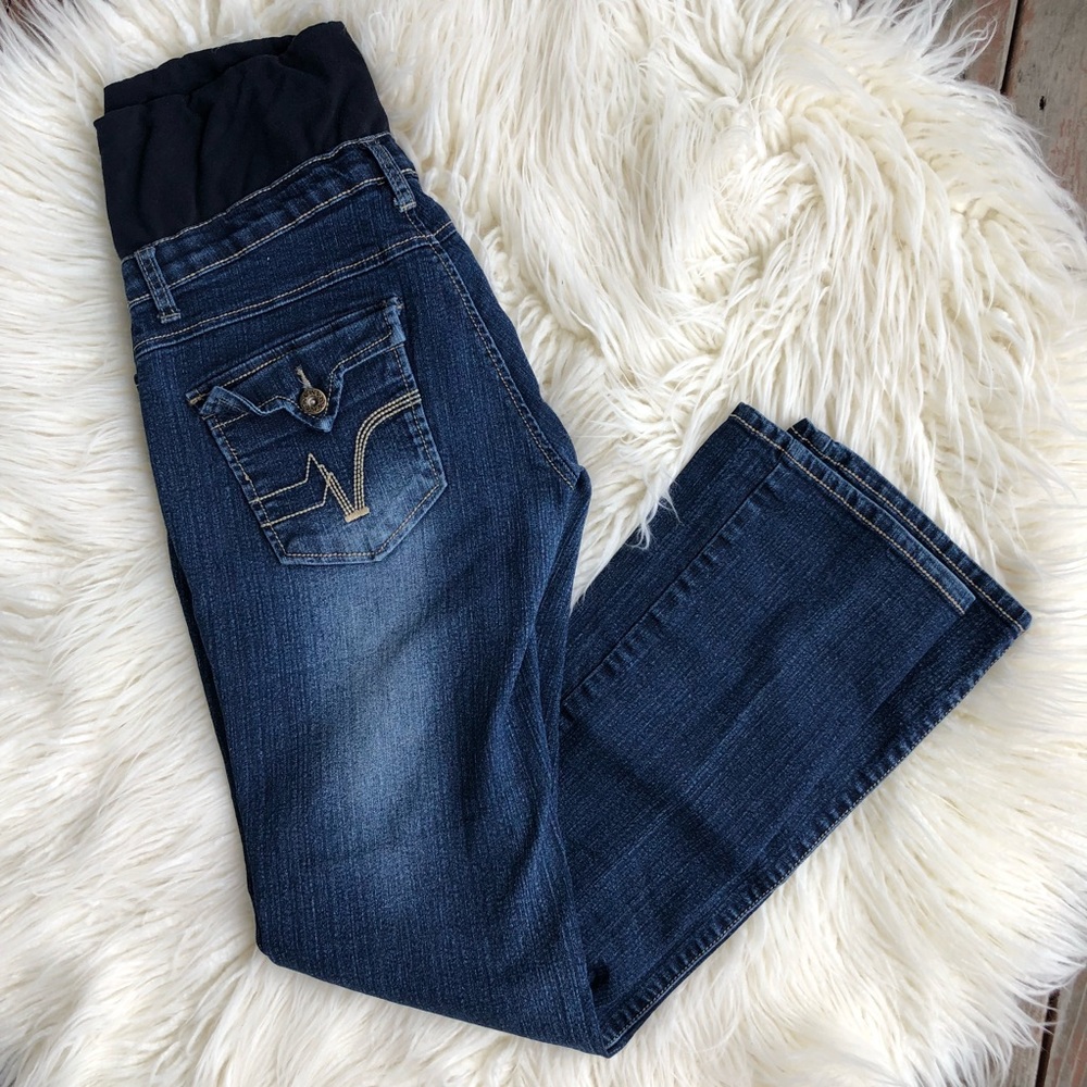 Lilac Maternity Jeans